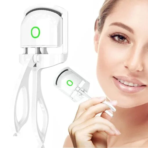 Electric Eyelash Curler – Heated Lash Curler, Long-Lasting Curling Beauty Tool for Women