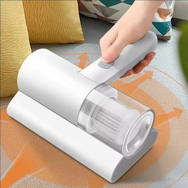 Portable Electric Mite Remover – UV-C Vacuum Cleaner with HEPA Filter for Bed, Mattress,