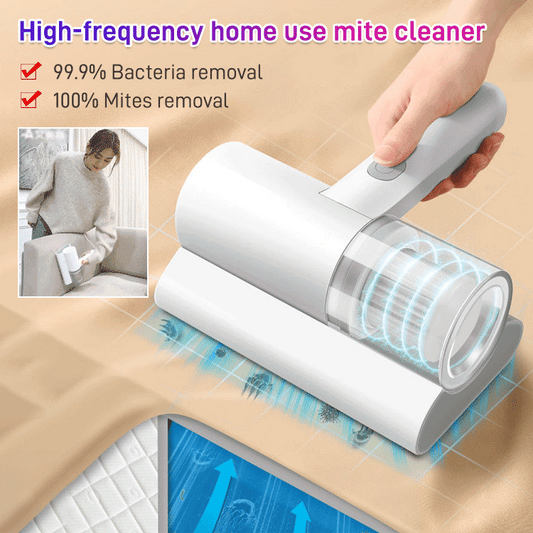 Portable Electric Mite Remover – UV-C Vacuum Cleaner with HEPA Filter for Bed, Mattress,