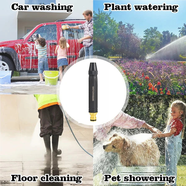 High-Pressure Hose Nozzle Gun Set – Adjustable Garden Water Spray Tool for Car Wash, Plants & Outdoor Cleaning | Leak-Proof Ergonomic Handle